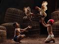 653 - PLAYING WITH ROOSTERS - SUWANDA DEDDY - indonesia
